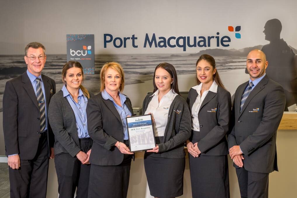 FINALIST: bcu is a finalist in the Financial Services and Excellence in Innovation categories of the 2017 Greater Port Macquarie Business Awards.