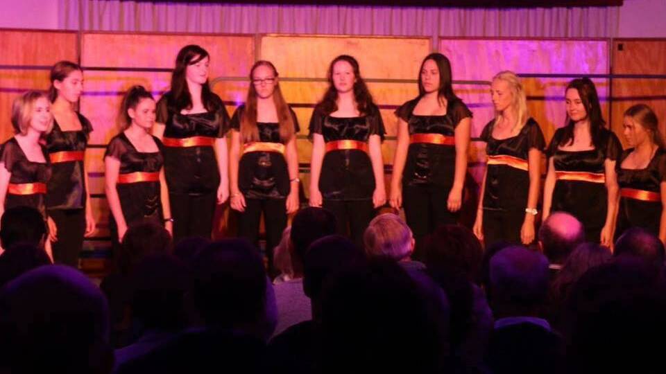 On stage: Iintombi Zicula is a vibrant and committed vocal ensemble of senior girls from St Columba Anglican School. They feature at Kendall Music Exchange on Friday November 3.