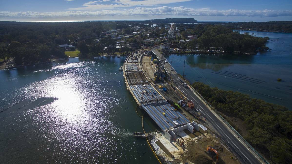Make it a reef: A reader has come up with a plan for the old Stingray Creek bridge. Pic: Glyn Jones.