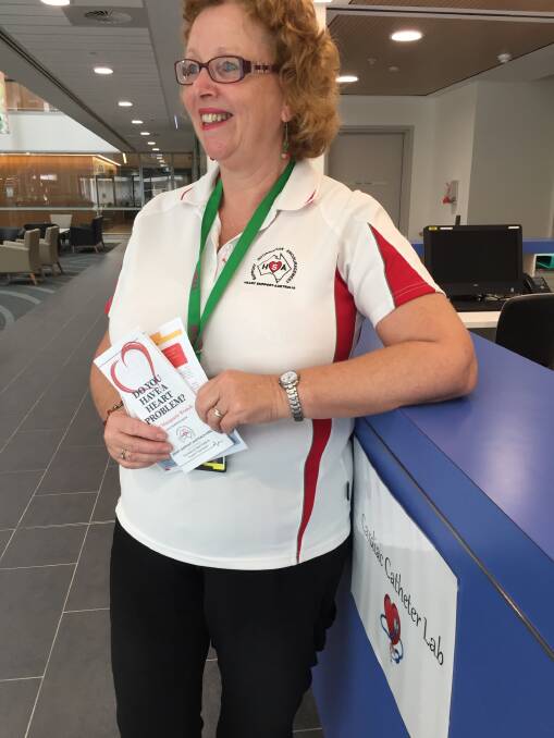 HEART SUPPORT: Laurieton's Traci Moore wants more promotion for Heart Support Australia's work at the Port Macquarie Base Hospital.