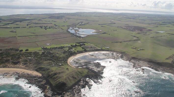 Phillip Island … the best way to get a real perspective is from a helicopter.