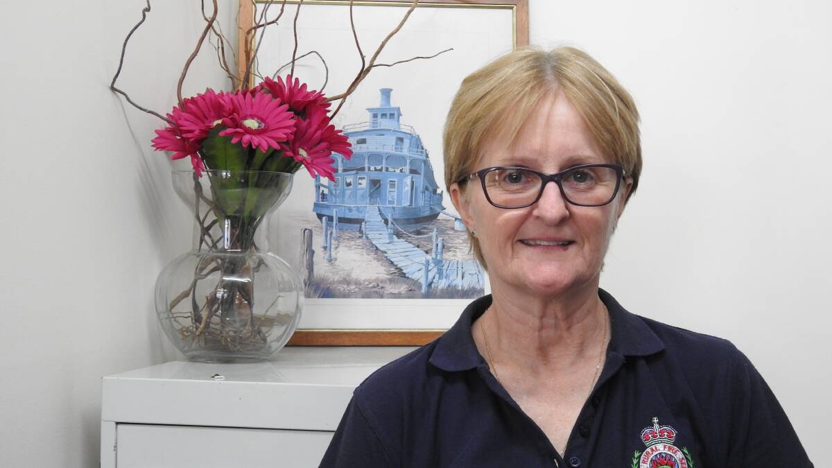 PROUD TO BE A VOLUNTEER FIRIE: Denise McCarthy collapsed and was taken to hospital during the Pappinbarra bushfire but it hasn't put her off.