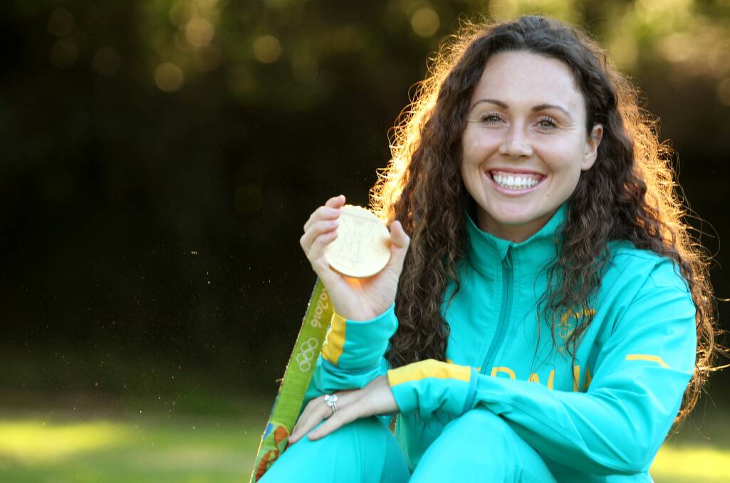 Good cause: 2016 Rio Olympic
Games gold medallist Chloe Esposito
will be in Port Macquarie this weekend.
Photo: Chris Lane
