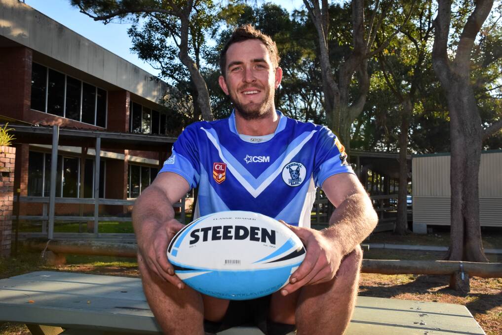 One win away: Kendall Blues captain Beau Kettle is looking forward to semi-final footy at Wauchope on Saturday. Photo: Ivan Sajko
