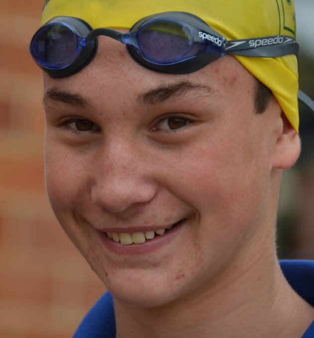 Promising: Sam Harris is off to NSW Country Short Course Champs.