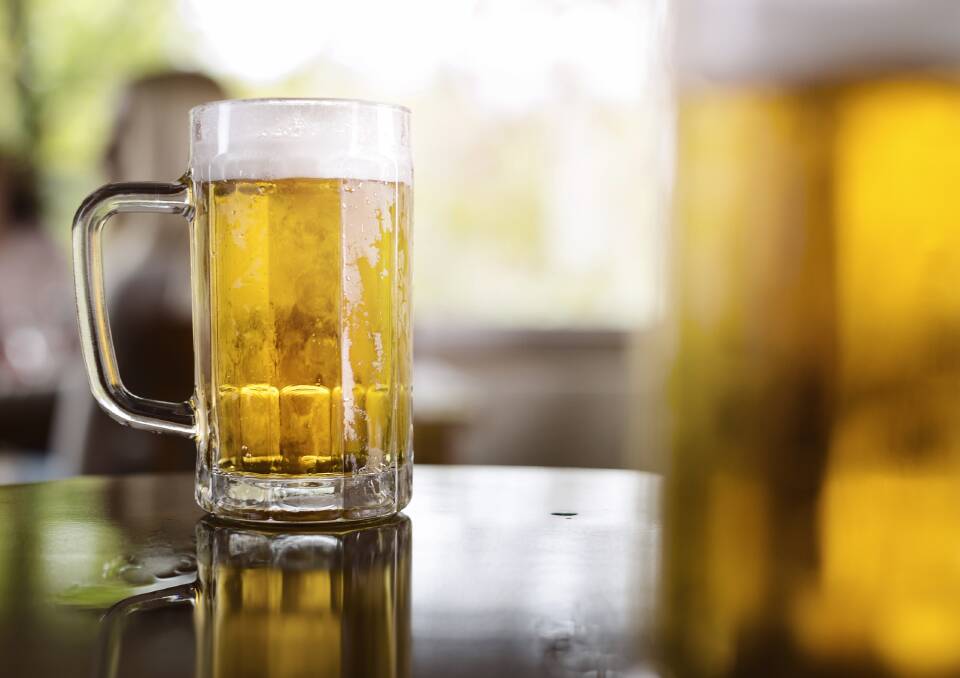 AUSSIE TRADITION: Dean Noble says drinking beer goes hand in hand with most sports in Australia.