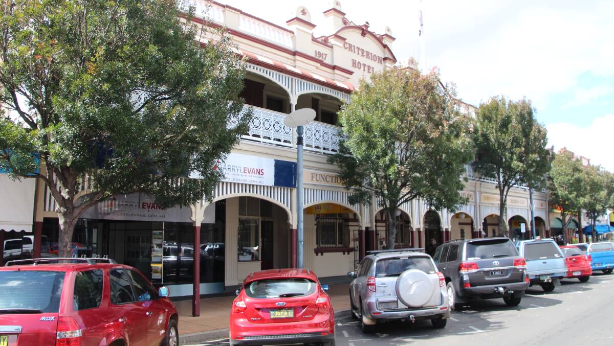 The heritage-listed Criterion Hotel in Warwick. Photo: Supplied

