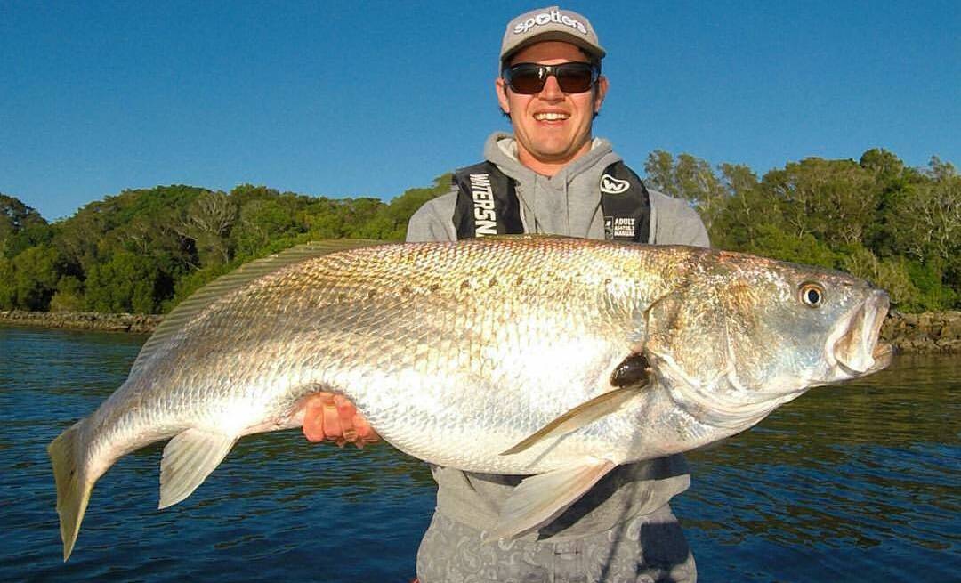 Mitchell Maric landed this 120cm mullaway from his stand up paddleboard in NSW.
