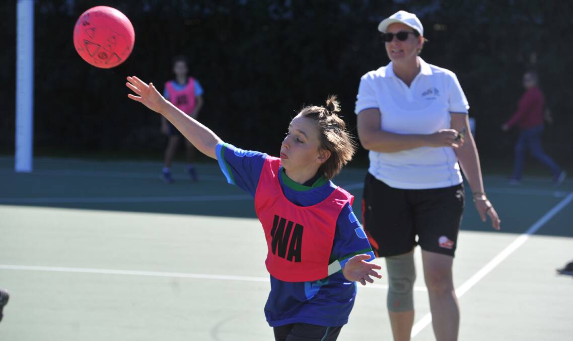 Avid player: Cameron Frith competed in the NSW Schools Cup Netball Finals. The Bonny Hills Progress Association want feedback on the potential for a new sports facility. 
