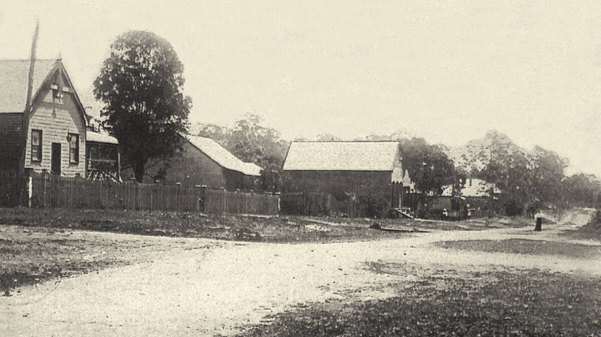 old photo of Laurieton c.1898