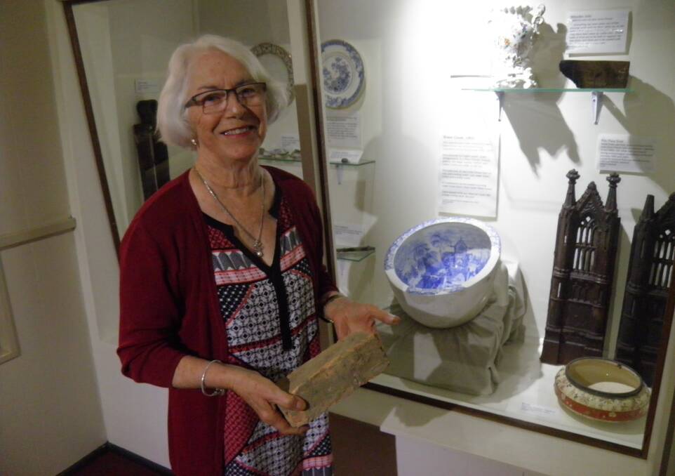 Secrets revealed:  Anne Oud will reveal some of the Innes Ruins secrets and treasures at a talk to mark National Archaeology Week on Tuesday, May 23 at the Port Macquarie Museum.