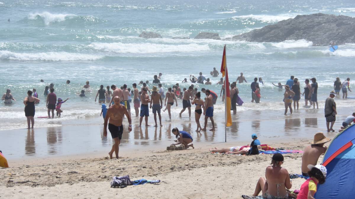 Swimmers urged to stay safe on beaches