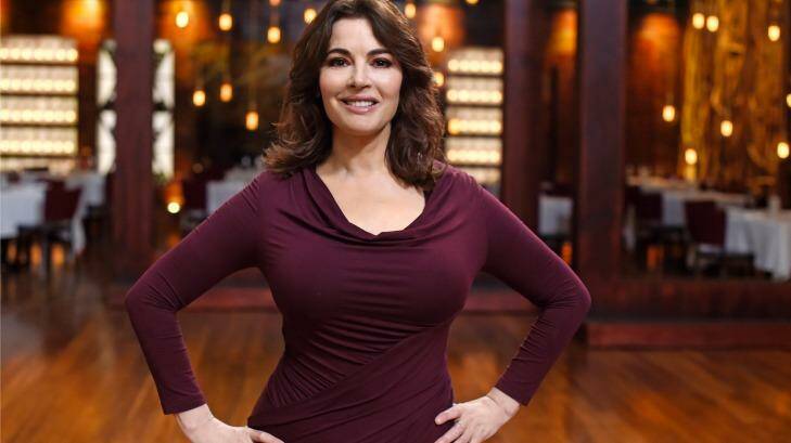 Nigella Lawson stays true to her own style of cooking on MasterChef. Photo: Martin Philbey