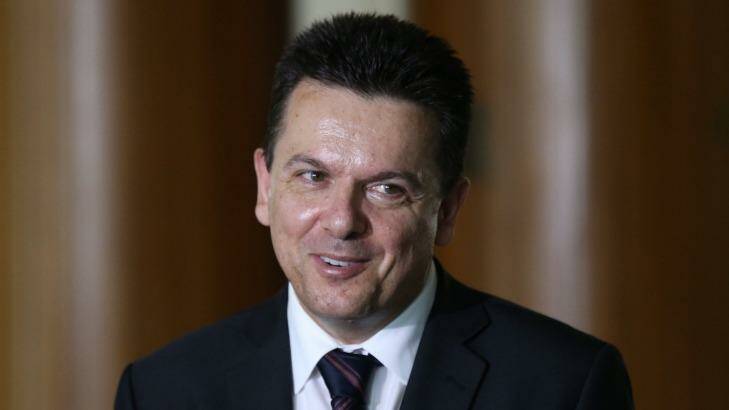 Senator Nick Xenophon says his team won't support a January 1 start date for changes to paid parental leave. Photo: Andrew Meares
