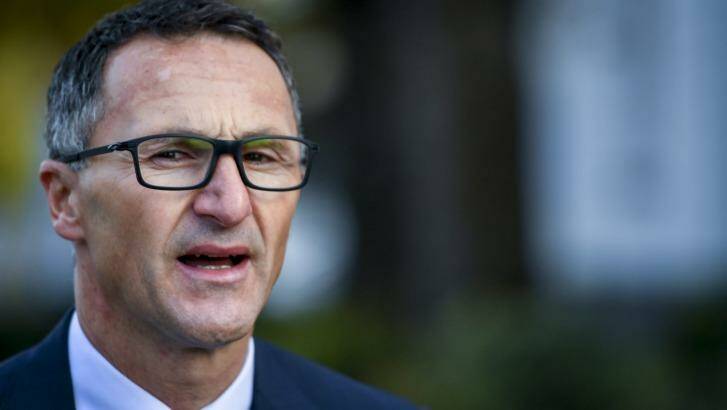 Greens leader Richard Di Natale lashed out at the Coalition and Labor for supporting changes to the building they had not even seen. Photo: Eddie Jim