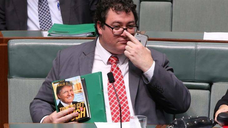 George Christensen urged farmer groups to sue Animals Australia over an anti-live exports campaign. Photo: Andrew Meares