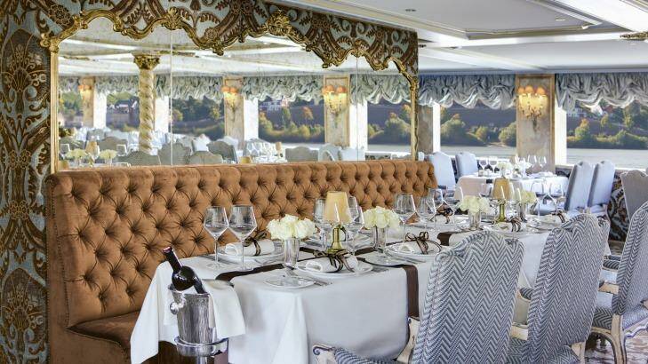 The Baroque restaurant exudes elegance.  Photo: Supplied