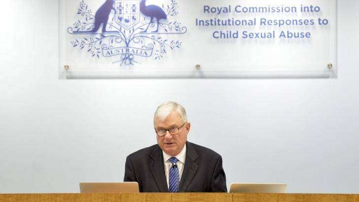 Royal commission chairman Justice Peter McClellan. Photo: Jeremy Piper