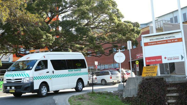 Wollongong Hospital, where an anaesthetist disappeared from an operation, only to be discovered severely intoxicated.  Photo: Kirk Gilmour 