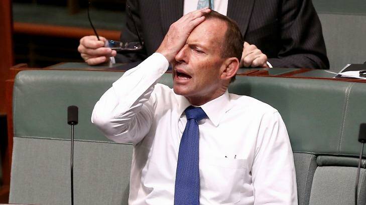 Former prime minister Tony Abbott said 18C was "bad, bad law". Photo: Alex Ellinghausen