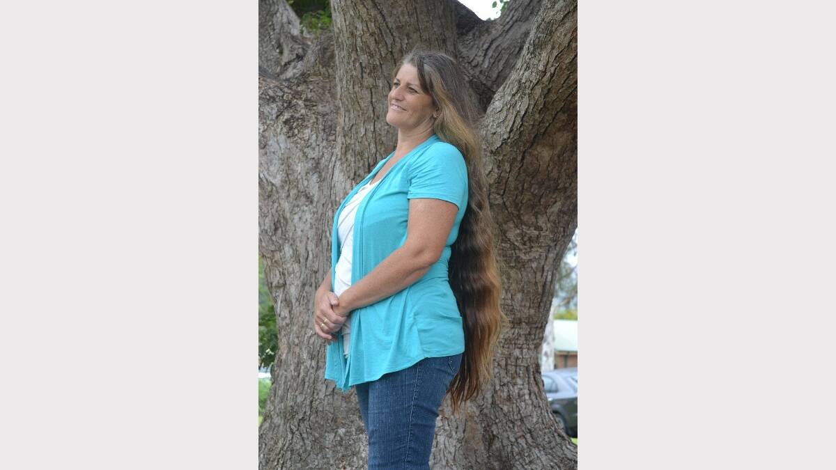 Michelle Dalton is donating her hair to a great cause.