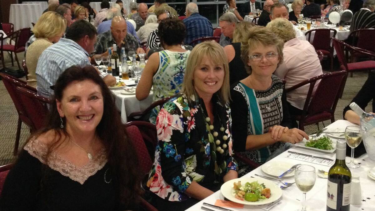 Good food and great company at the Camden Haven Business Excellence Awards.