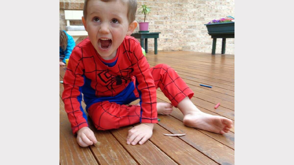 Little Spidey: Missing three-year-old William Tyrell.