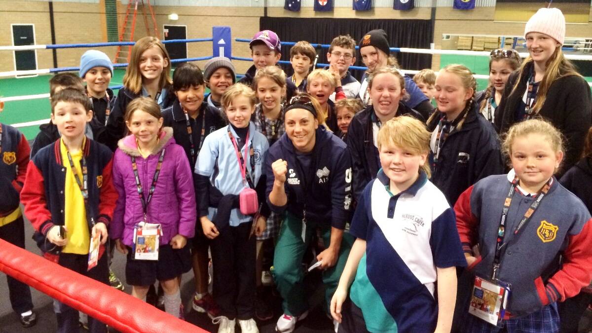 How cool is it to go to the Australian Institute of Sport and get a personal tour from a Commonwealth Games gold medallist? Just ask the kids from Herons Creek, Johns River and Hannam Vale schools.