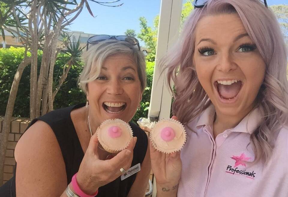 DCUP CAKES: Lesa Prowse and Teika Kirkman have planned some sweet fundraisers to take place in October.
