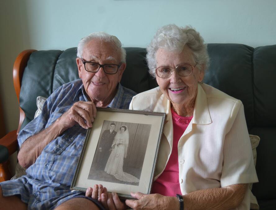 SAPPHIRE ANNIVERSARY: Russel and Annabelle Secombe marked 65 years of marriage on March 22.