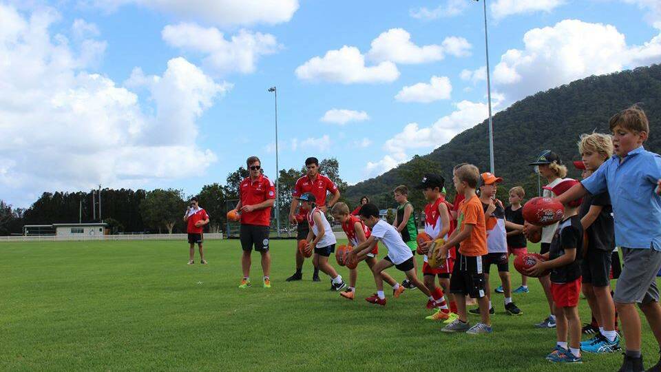 Junior AFL training begins