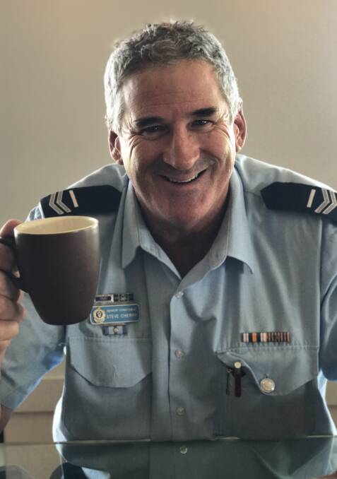Grab a coffee: Senior constable Steve Cherry is urging the public to have a coffee with a cop this week. Photo: Matt Attard