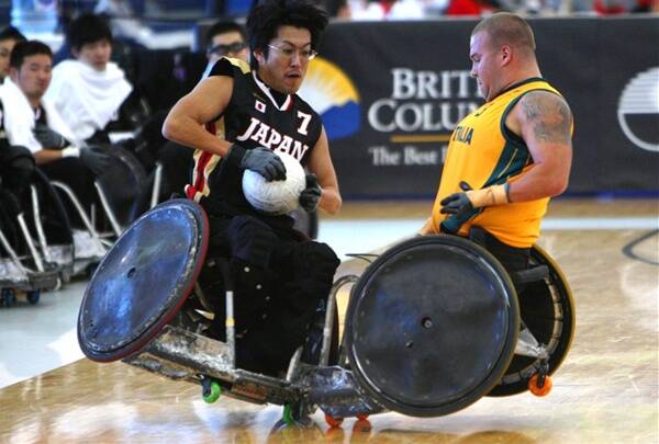 Paralympian Ryley Batt, right, ready to tackle another Games.