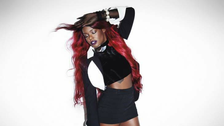 Stormed off stage: Azealia Banks Photo: Supplied