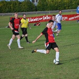 Lachlan Sessions in action for the Camden Haven Redbacks
