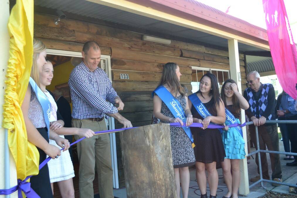 The grand opening of the iKew community and visitor information centre.