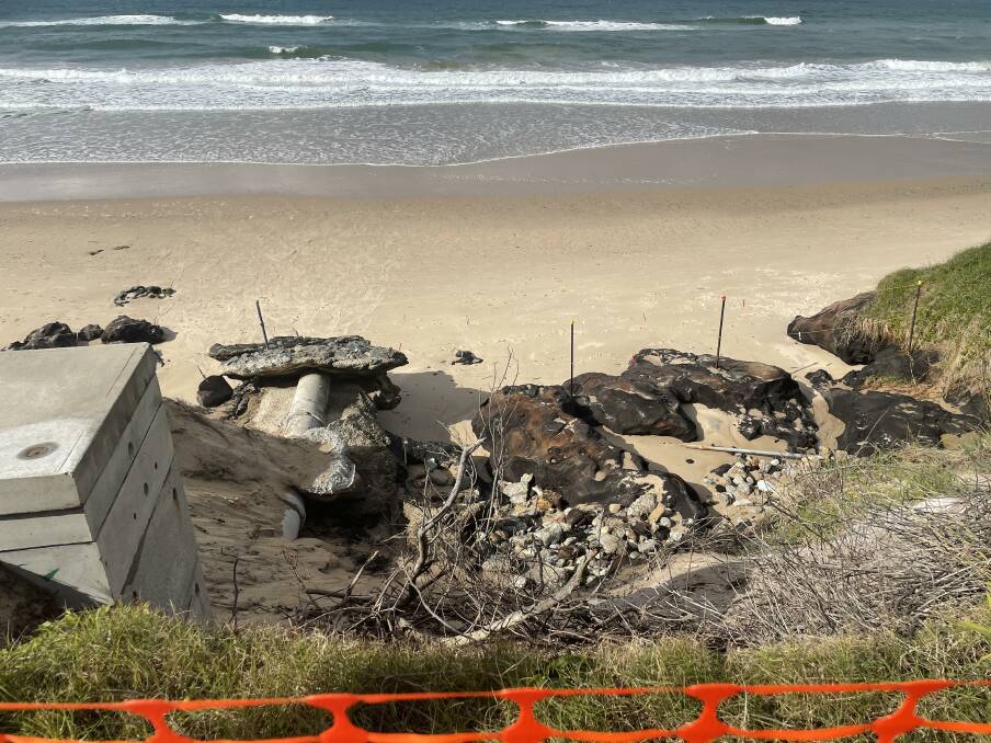 Port Macquarie-Hastings Council said they acknowledge that the process to develop a solution to the costal erosion hazard at Illaroo Road has been a long one. Photo: Mardi Borg