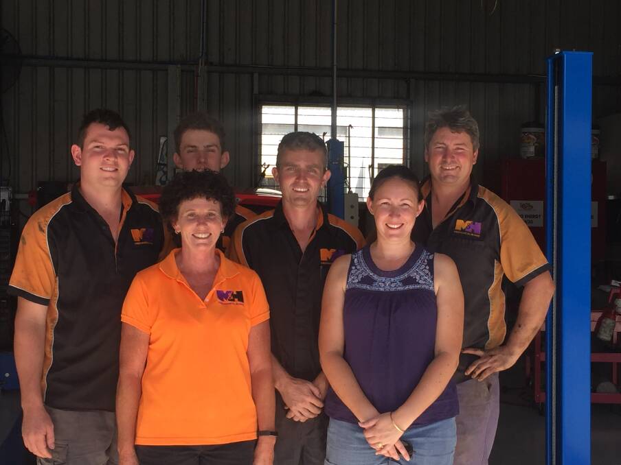 Local mechanics: The friendly team at M&H Mechanical always strive for 100 per cent customer satisfaction.