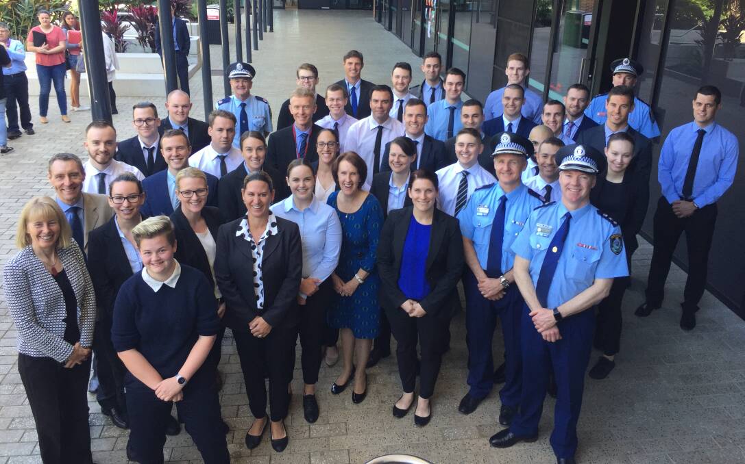 New ground: The NSW Police Academy and Charles Sturt University have joined forces to bring the first residential component of the Associate Degree in Policing Practice to the Port Macquarie campus.