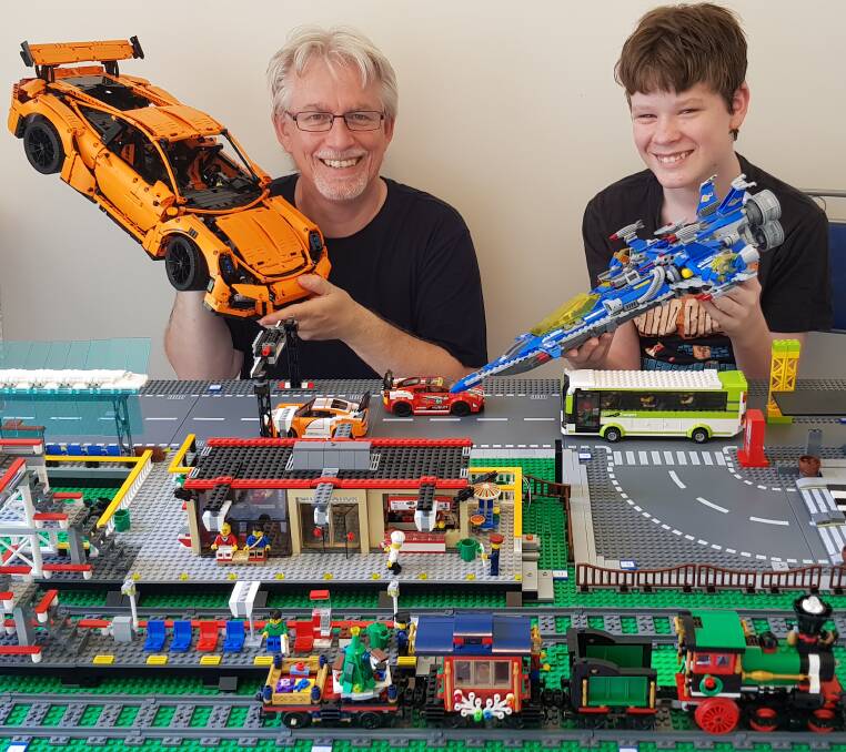 LEGO exhibition: Kevin Evans says he is looking forward to the Brickfest LEGO exhibition returning to Port Macquarie on May 27. Photo: supplied