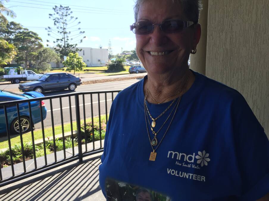 Helping hand: MND coordinator Bev Smith says more people are needed to help combat the insidious disease.