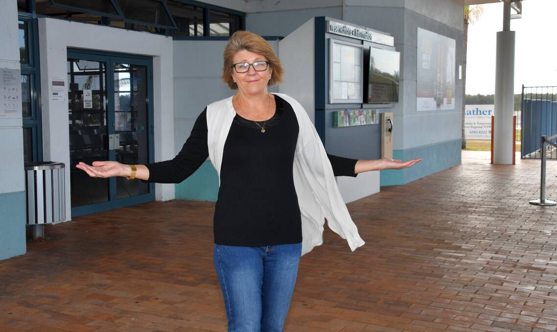 Delayed reaction: Wauchope resident Annette Fowler Melberzs will drive to Newcastle for her next flight to Sydney. Photo: Ivan Sajko