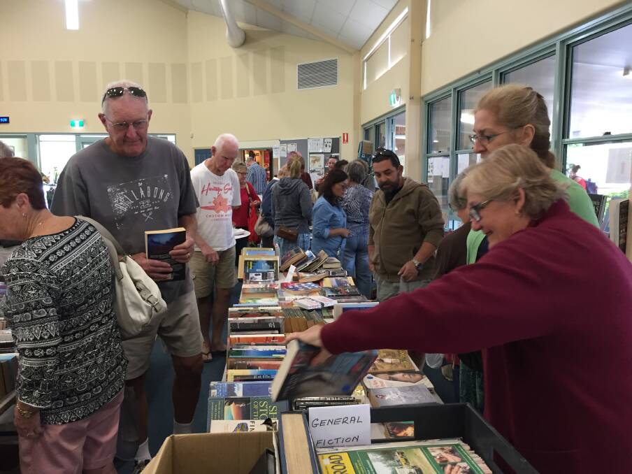 Bargains galore: There were plenty of bargains for a good cause at the Anglican Church spring fair on Saturday.