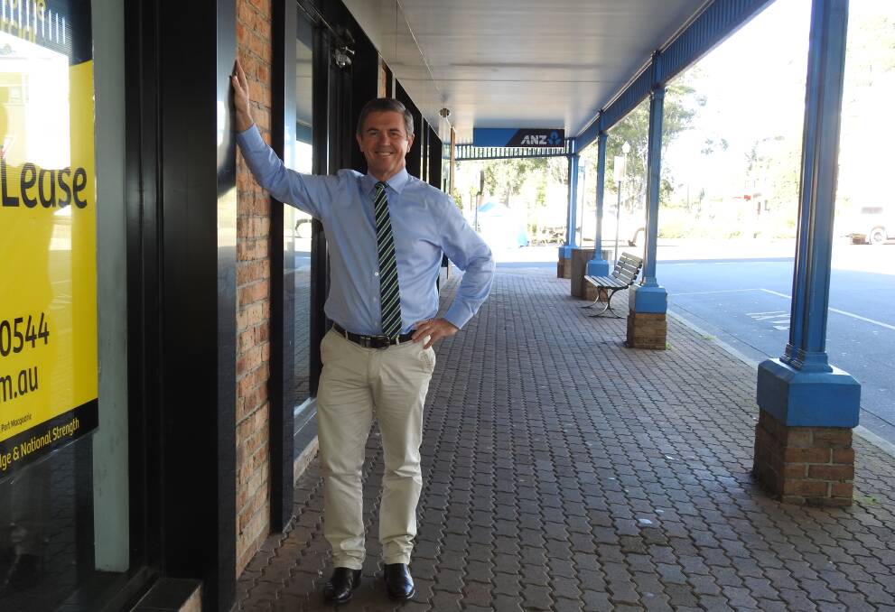 David Gillespie MP at his office in Wauchope.