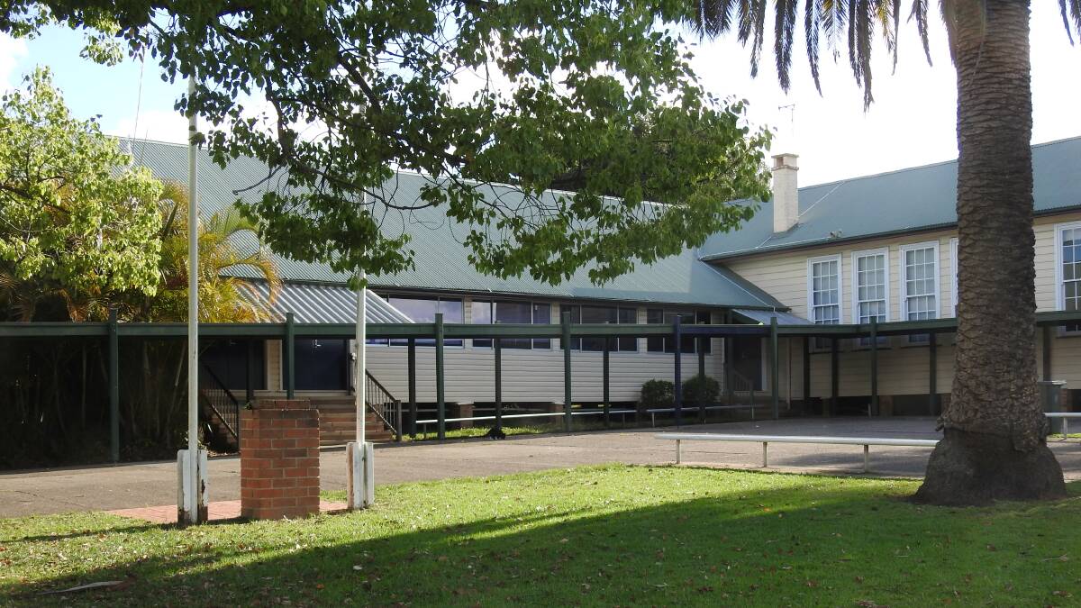 The 100-year-old building at Wauchope Public School.