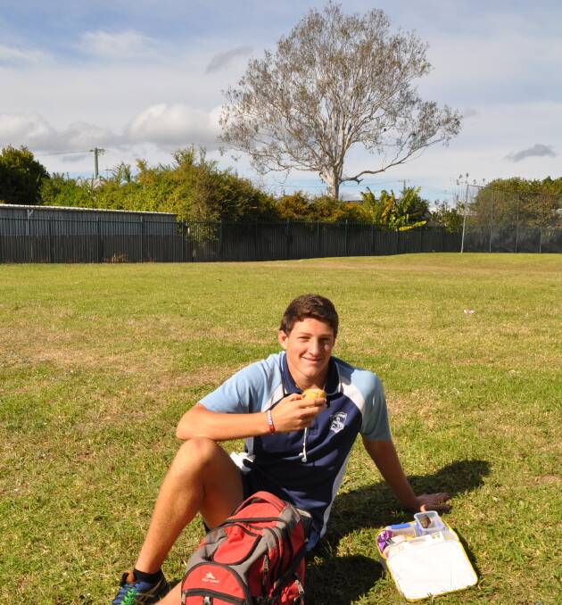 Star rising: The future is bright for Wauchope teenager David Hollis.