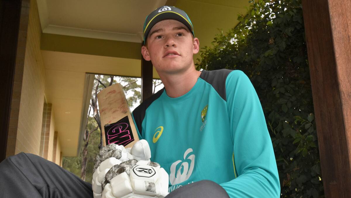 On the way: Connor Cook will represent Australia under-16s at the under-17 national titles in Queensland next week.
