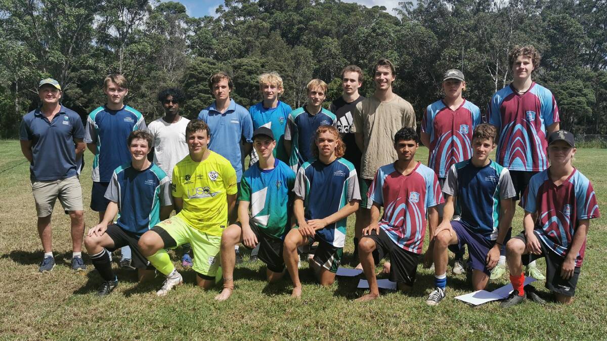 The full Lower North Coast representative team to play at the North Coast trials in Coffs on April 5. Photo: supplied