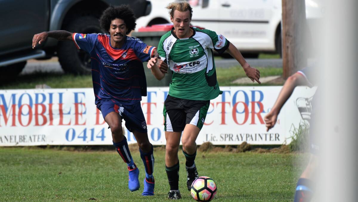 Working together: Wauchope and Port United will compete in the 2020 football season, while Lake Cathie have pulled out.