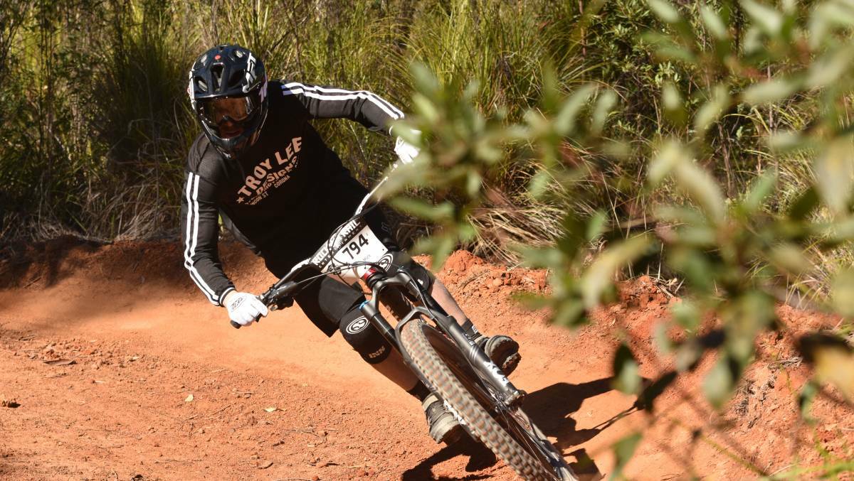 Back into it: Mountain bike riders are set to return to Jolly Nose Mountain Bike Park next month.